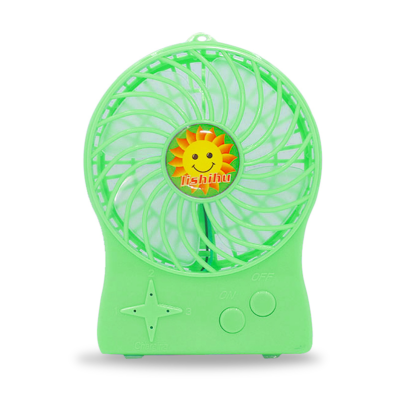 Portable mini fan dorm, student rechargeable electric fan USB handheld small fan audio fan