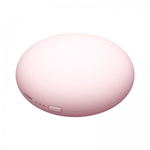 round shape cute design recharge power bank mini portable hand warmer