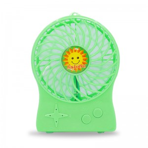 Economical custom design lightweight multi-function portable rechargeable mini fan