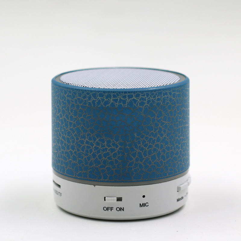 Hot Selling Colorful Micro Portable Mini Wireless Speaker Stand, LED Round Wireless Speaker