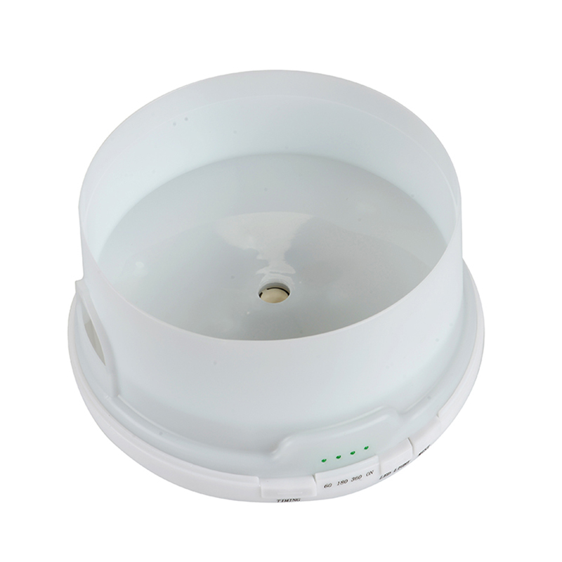 Round light diffuser polycarbonate vegetable fruit humidifier skin care products Steam face machine